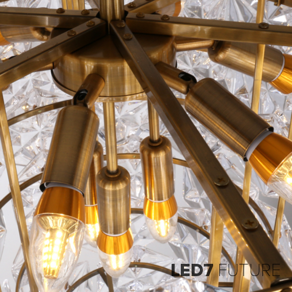 Loft Industry Modern - Scale Chandelier V3